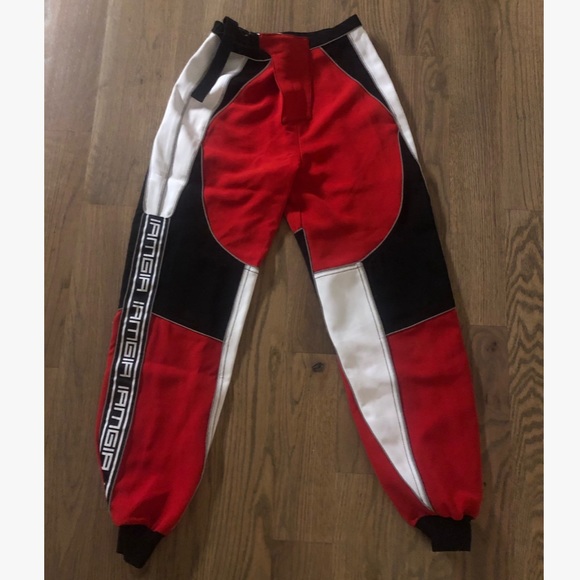 Red I.AM.GIA. ELECTRA Pants - Picture 3 of 4